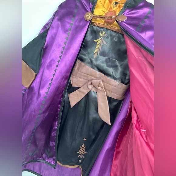 New Disney Store Frozen Girls Size 5/6 Princess Anna Costume, NWT - Picture 4 of 5